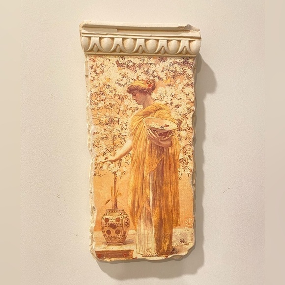 Lady of Blossoms Wall Plaque - Picture 3 of 10